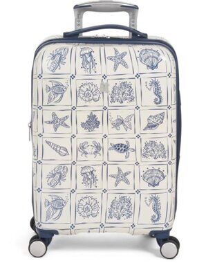 IT LUGGAGE 22in sealife stamps hardside carry-on spinner